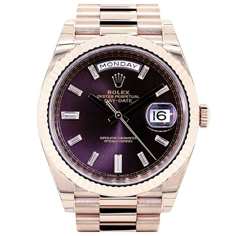 rolex day date 40 everose price|rolex day date reference numbers.